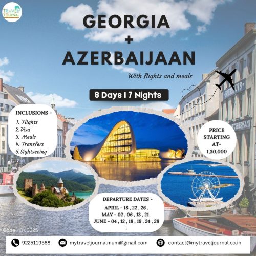 Explore Azerbaijan & Georgia: An Epic Journey from Baku to Tbilisi with My Travel Journal